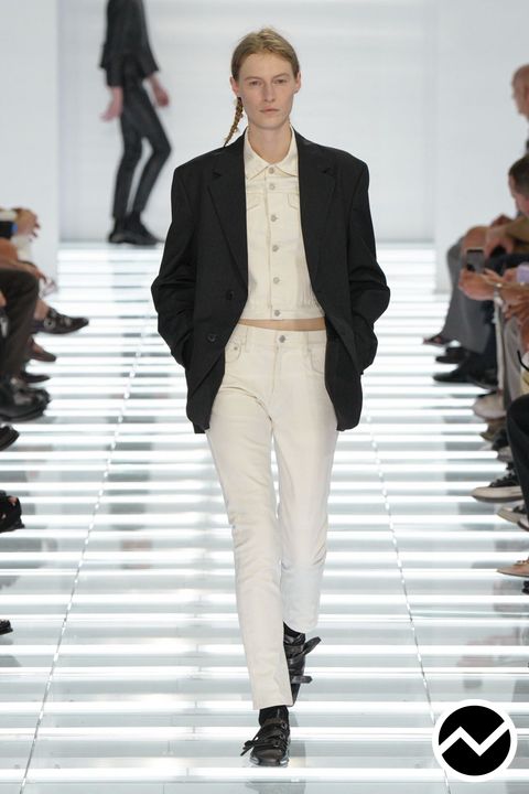 Prada SS27 womenswear, look 1