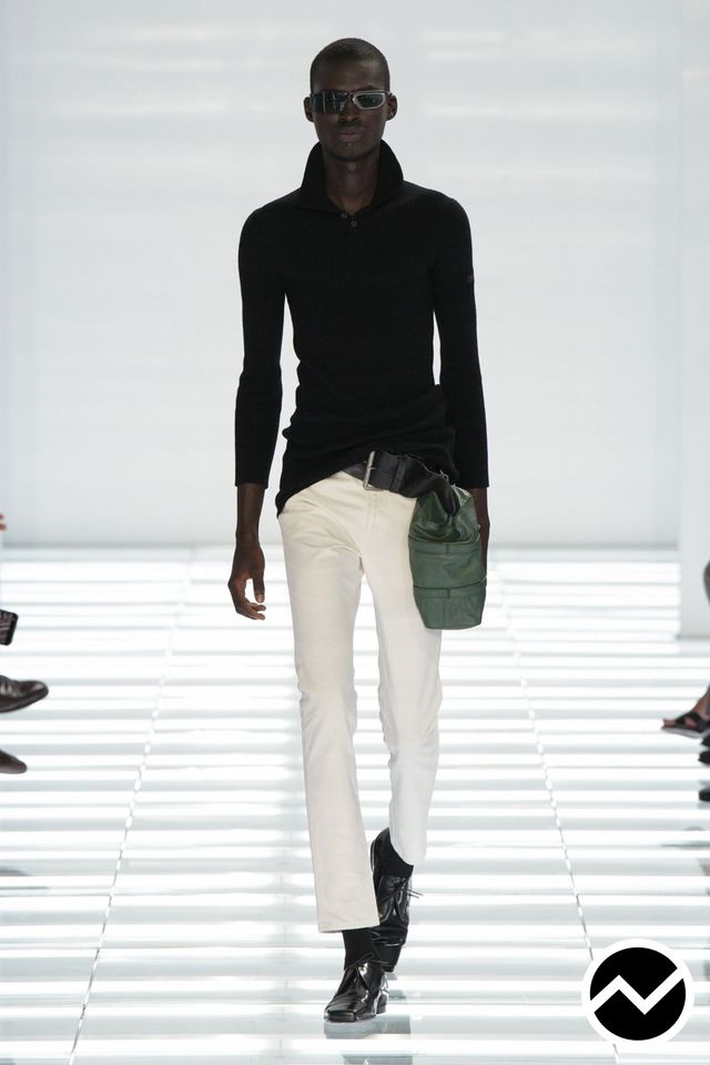 Prada, SS27 menswear, Rib Knit, look 36