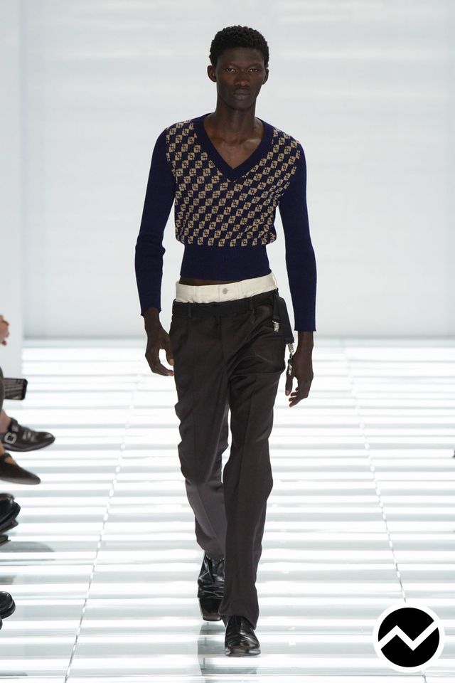 Prada, SS27 menswear, Y2K, look 40