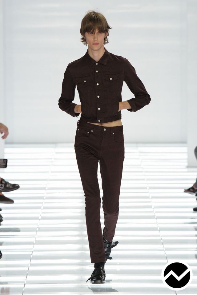 Prada, SS27 menswear, Low-Rise Jeans, look 47