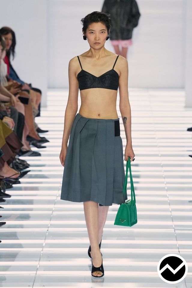 Prada, SS27 womenswear, Sleeveless Top, look 4