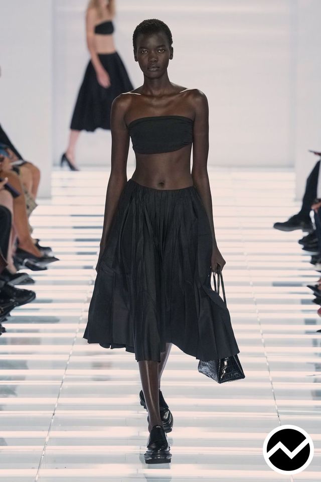 Prada, SS27 womenswear, Taffeta, look 40