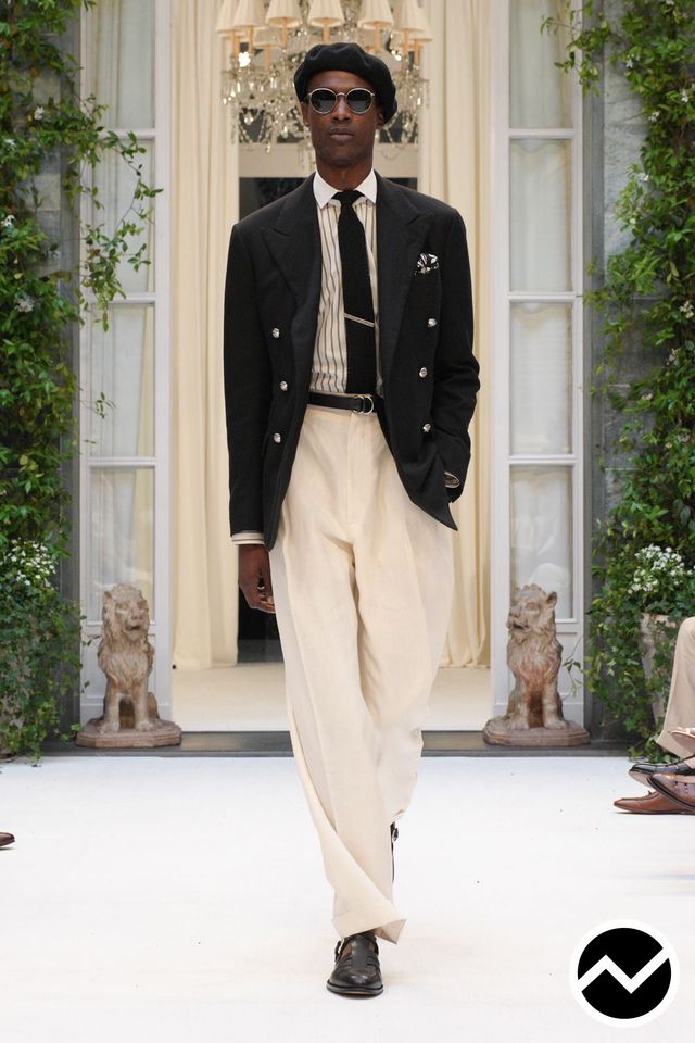 Ralph Lauren, SS27 menswear, Wide Leg Pants, look 25