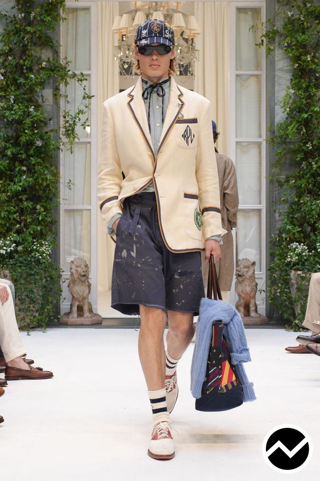 Ralph Lauren, SS27 menswear, Preppy, look 62