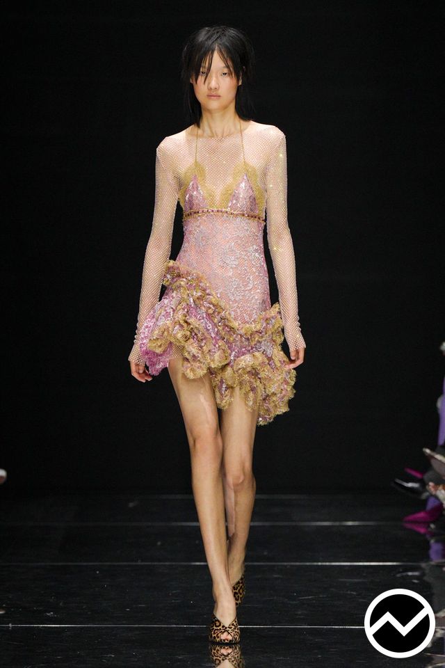 Roberto Cavalli, SS27 womenswear, Micro Dress, look 12