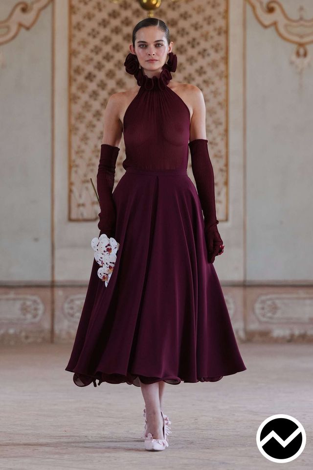 Rowen Rose SS27 womenswear, look 1