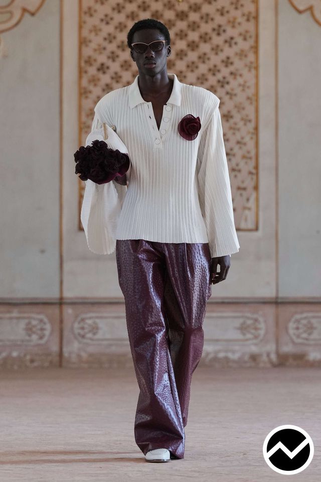 Rowen Rose SS27 menswear, look 2