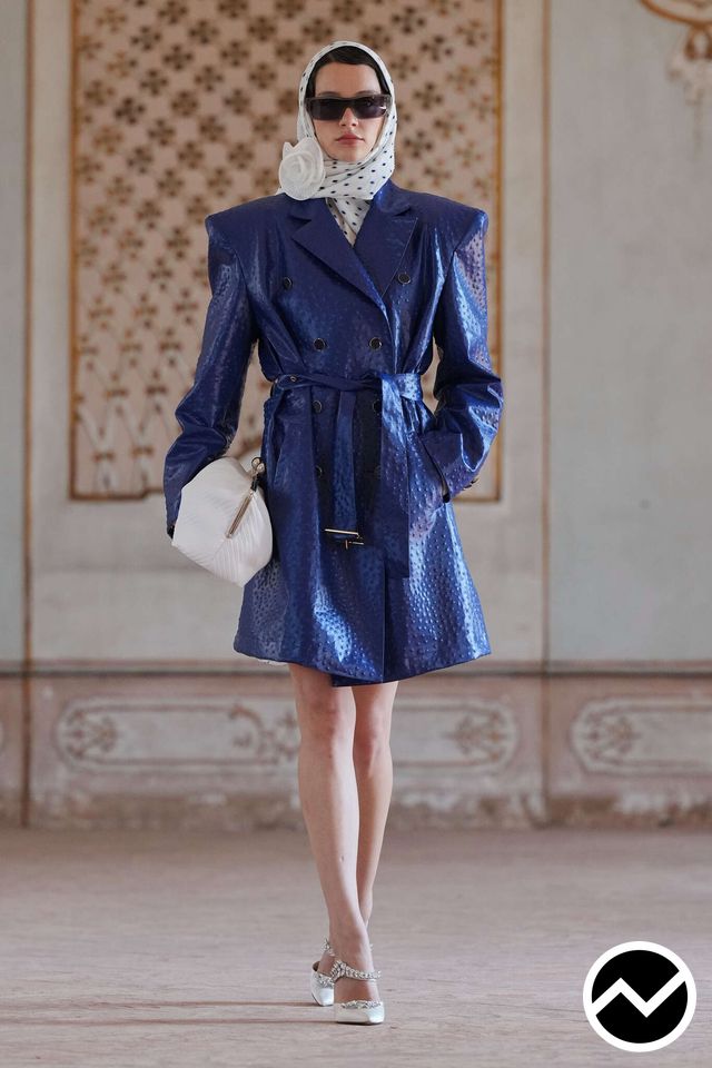 Rowen Rose, SS27 womenswear, Side Pocket Coat, look 6