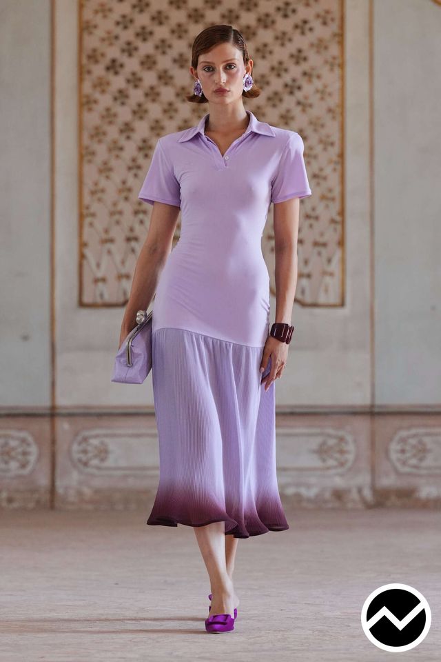 Rowen Rose, SS27 womenswear, Dropped Dress, look 22
