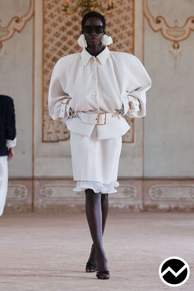 Rowen Rose, SS27 womenswear, Monochrome, look 35
