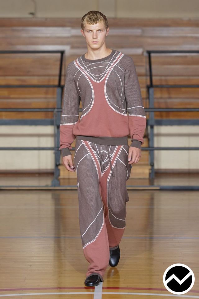 Saul Nash, SS27 menswear, Sweater Knit, look 14
