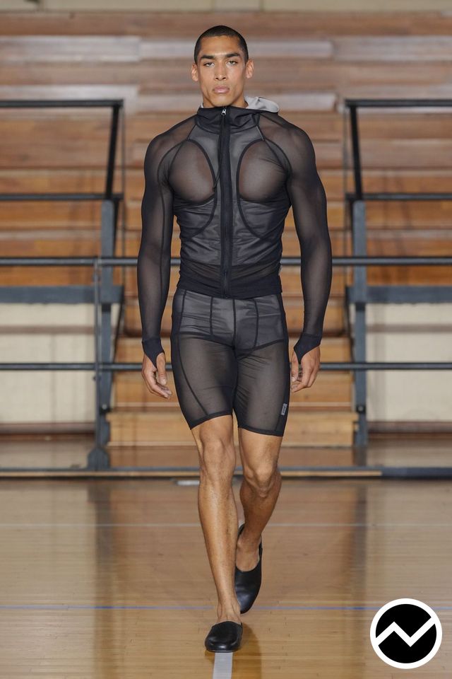 Saul Nash, SS27 menswear, Mesh, look 28