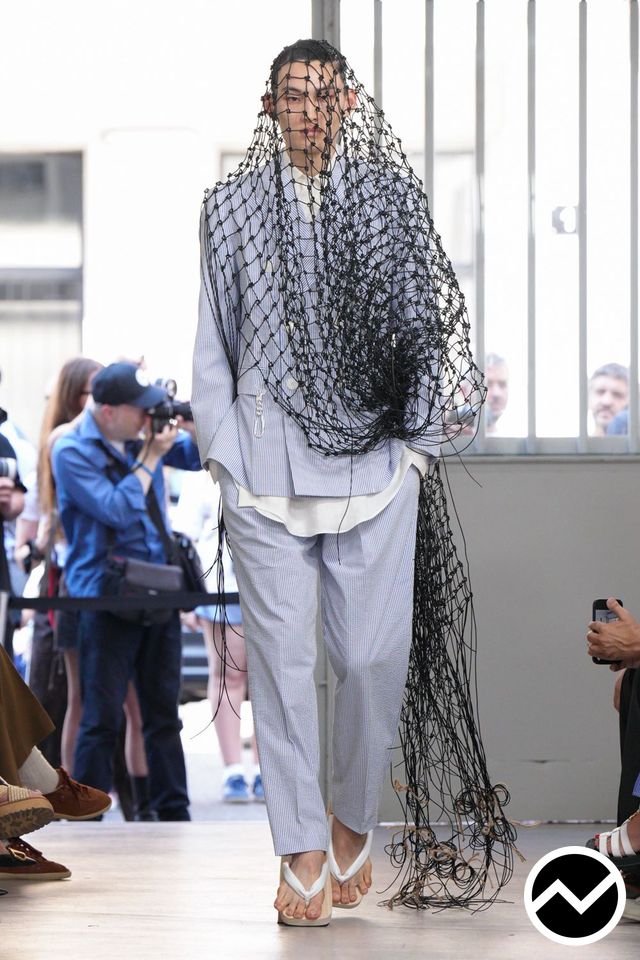 Setchu, SS27 menswear, Fisherman, look 1