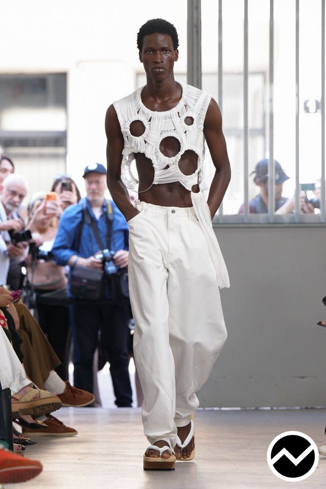 Setchu, SS27 menswear, Loose Jeans, look 16