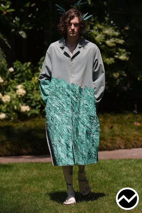 Shinyakozuka SS27 menswear, look 1