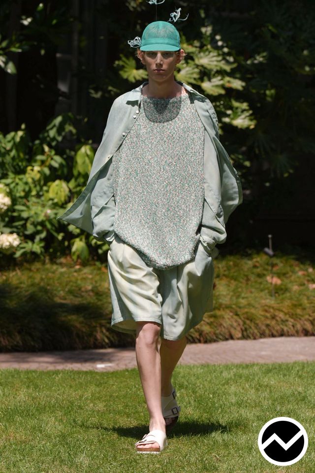 Shinyakozuka, SS27 menswear, Seafoam, look 24