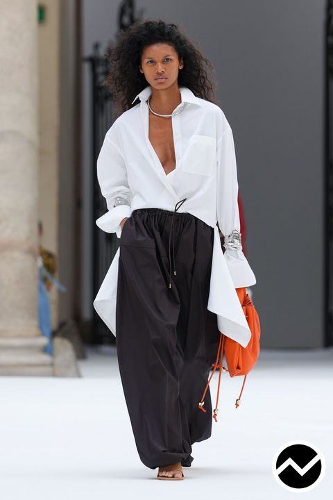 Sportmax, SS27 womenswear, Barrel Pants, look 31