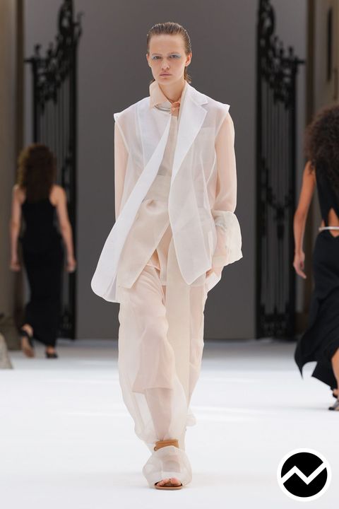 Sportmax, SS27 womenswear, Organza, look 37