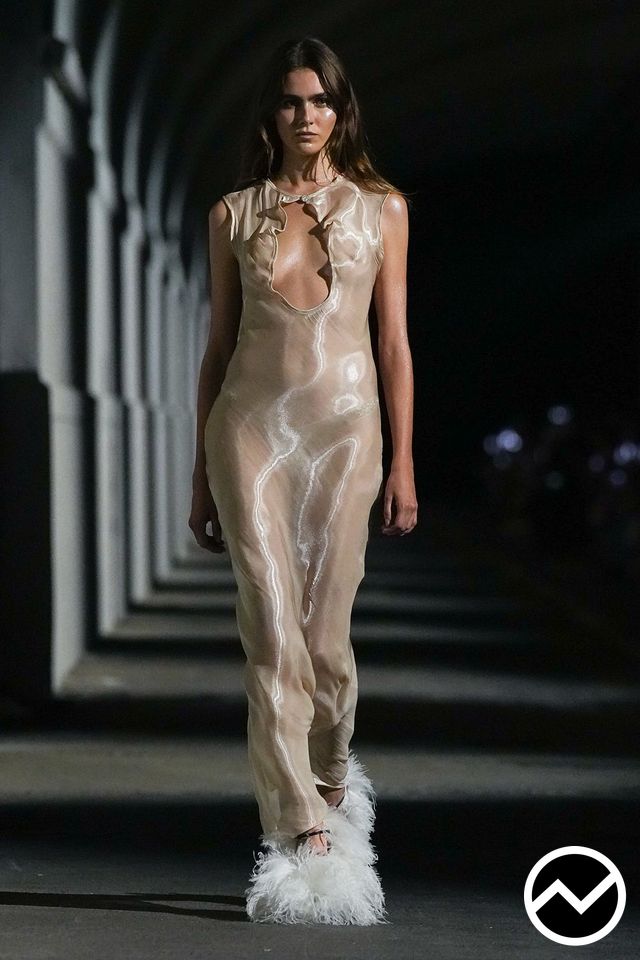 The Attico, SS27 womenswear, Organza, look 6