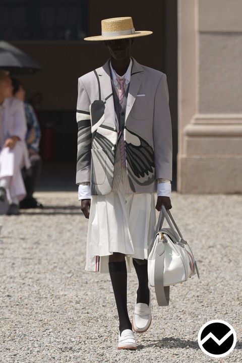 Thom Browne, SS27 menswear, Graphic, look 3
