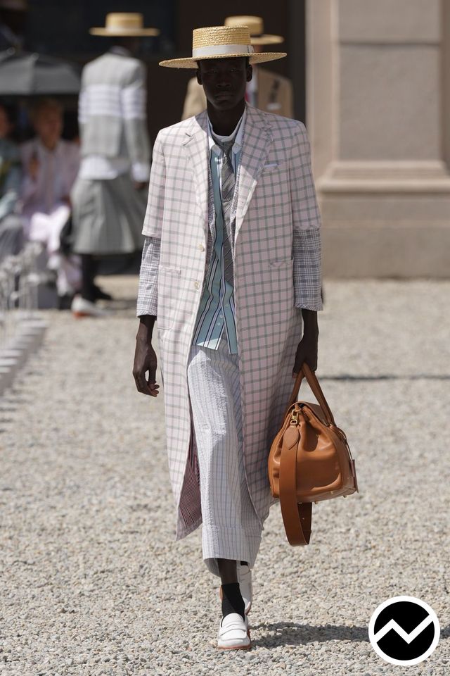 Thom Browne, SS27 menswear, White, look 12