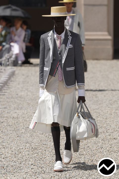 Thom Browne, SS27 womenswear, Preppy, look 30
