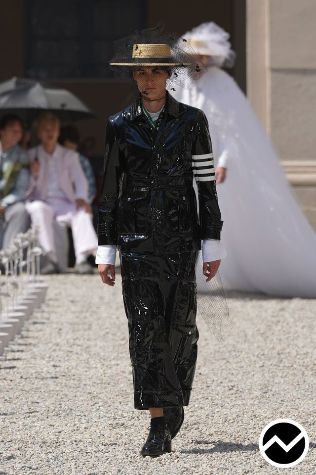 Thom Browne, SS27 menswear, Black, look 56