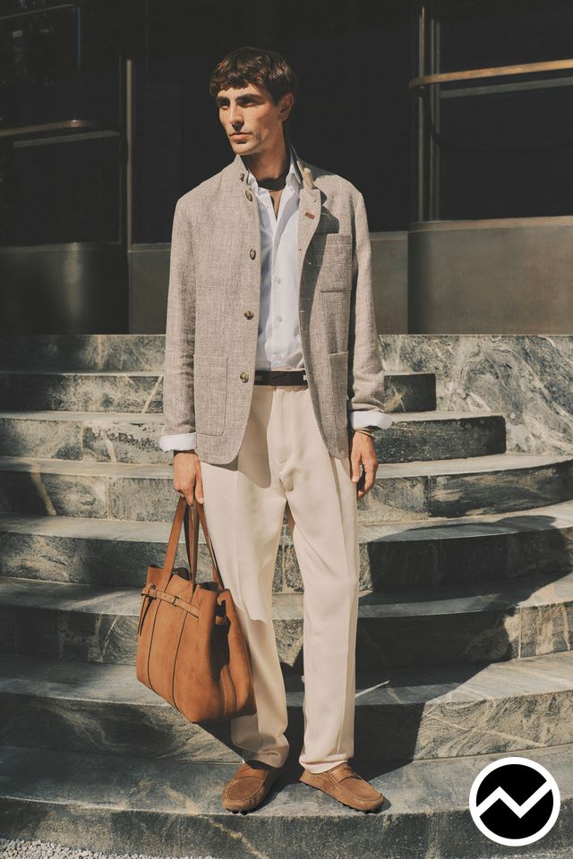 Tod's, Tod's SS27 menswear, look 4