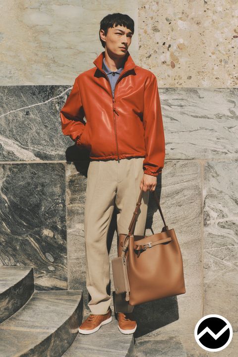 Tod's, SS27 menswear, Leather, look 7