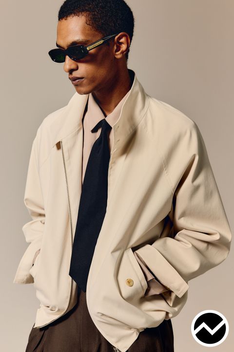 Umit Benan, SS27 menswear, Drop Shoulder Jacket, look 2