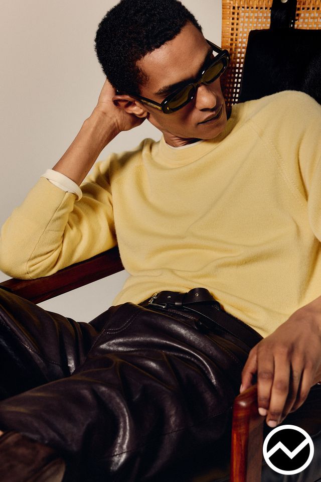 Umit Benan, SS27 menswear, Rib Knit, look 20