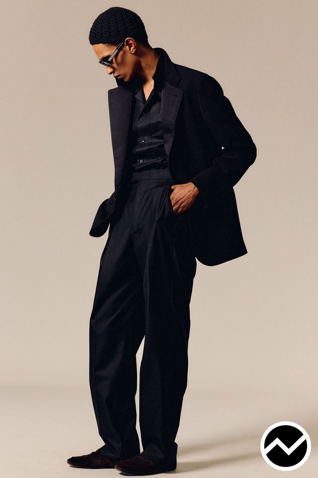 Umit Benan, SS27 menswear, High-Rise Pants, look 24