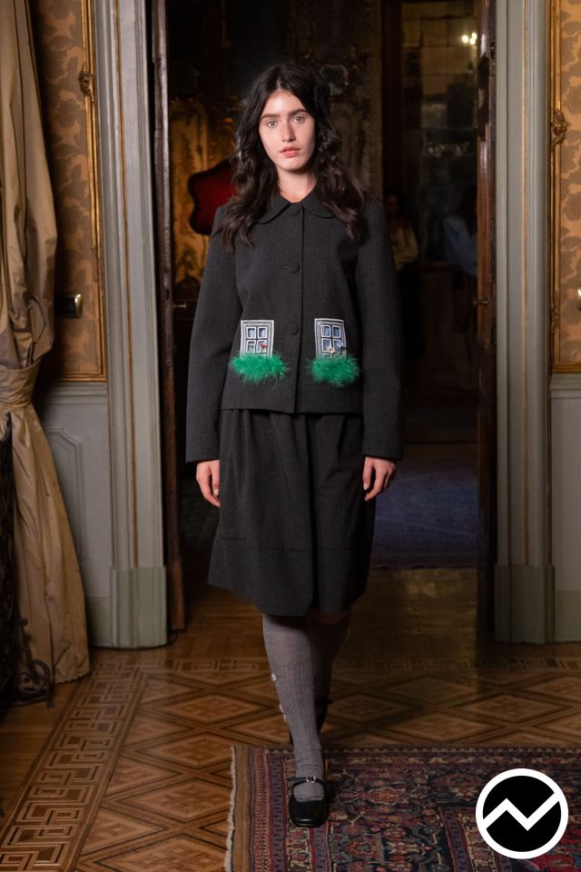 Venerdì Pomeriggio, SS27 womenswear, Charcoal, look 10