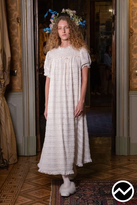 Venerdì Pomeriggio, SS27 womenswear, Scalloped Dress, look 31