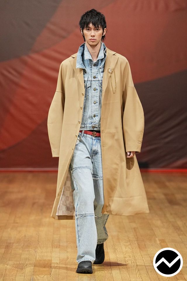 Advisry, SS27 menswear, 90s Retro, look 2