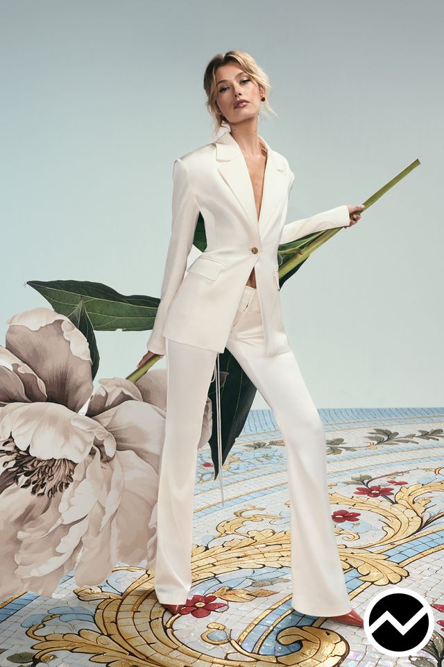 Alice + Olivia, SS27 womenswear, Tailored Pants, look 10