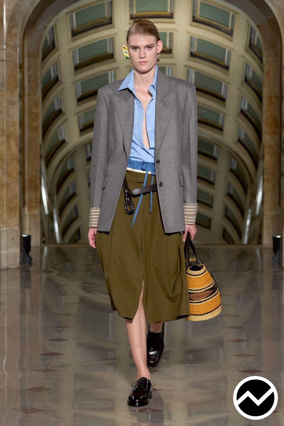 Olive Color Trend, Spring 2027 Runways | T-Fashion