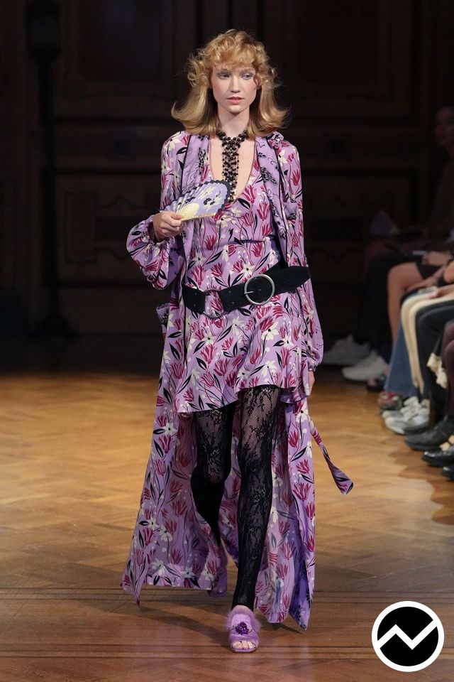 Anna Sui, SS27 womenswear, Longline Jacket, look 2