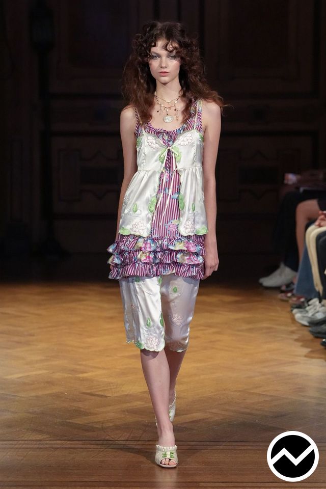 Anna Sui, SS27 womenswear, Micro Dress, look 10