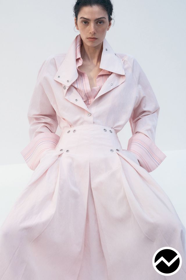 Attersee, SS27 womenswear, Side Pocket Skirts, look 12