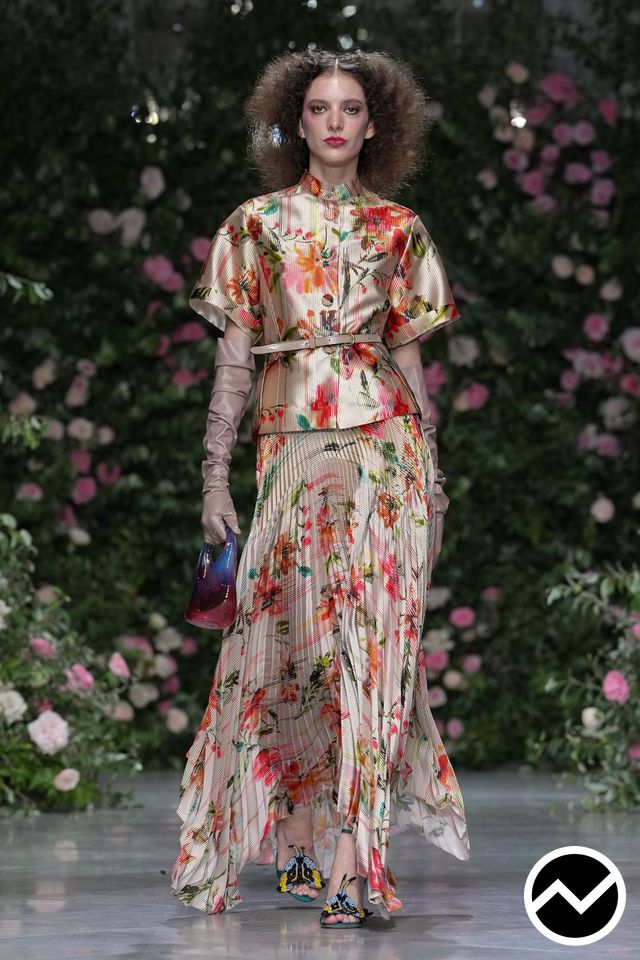 Bibhu Mohapatra, SS27 womenswear, Floral, look 11