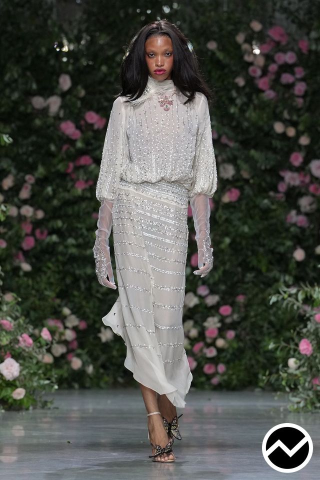 Bibhu Mohapatra, SS27 womenswear, 20s Retro, look 34