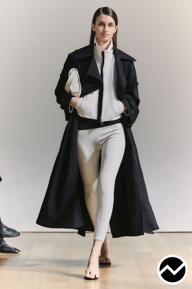Brandon Maxwell, SS27 womenswear, Oversized Coat, look 1