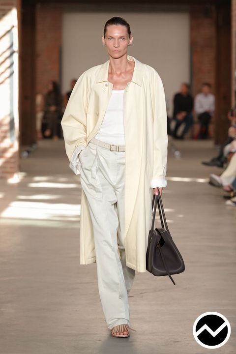 Calvin Klein Collection, SS27 womenswear, Side Pocket Coat, look 23