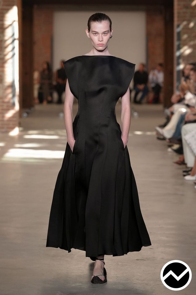 Calvin Klein Collection, SS27 womenswear, Boat Dress, look 43