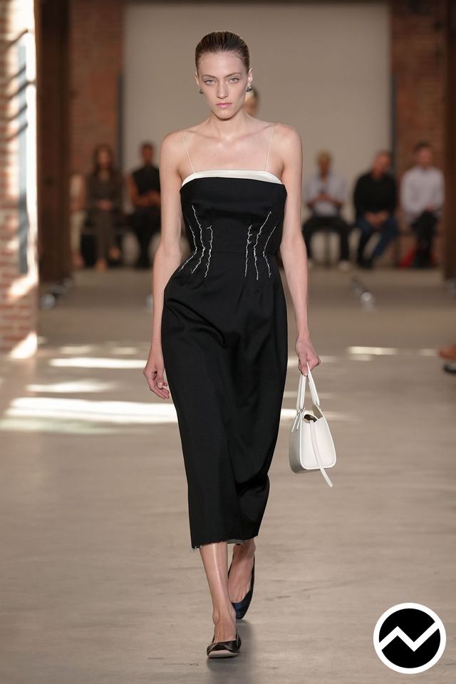 Calvin Klein Collection, SS27 womenswear, Cropped Top, look 51
