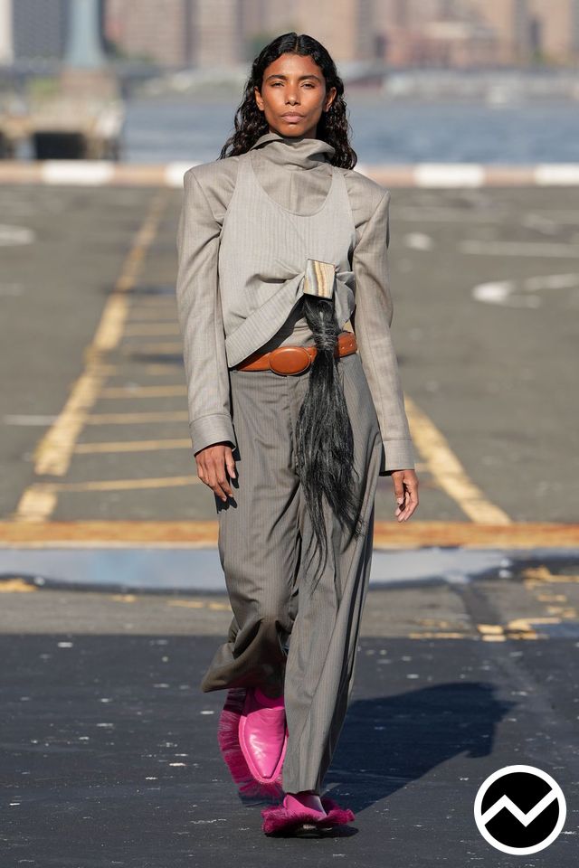Campillo, SS27 womenswear, Mineral Grey, look 19