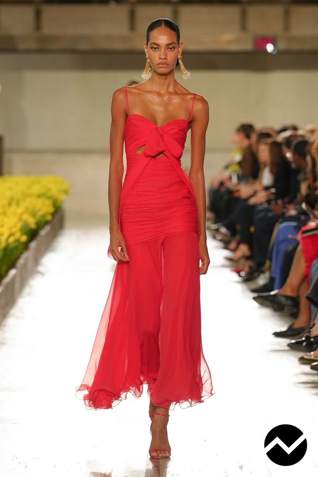 Carolina Herrera, SS27 womenswear, Scarlet, look 26