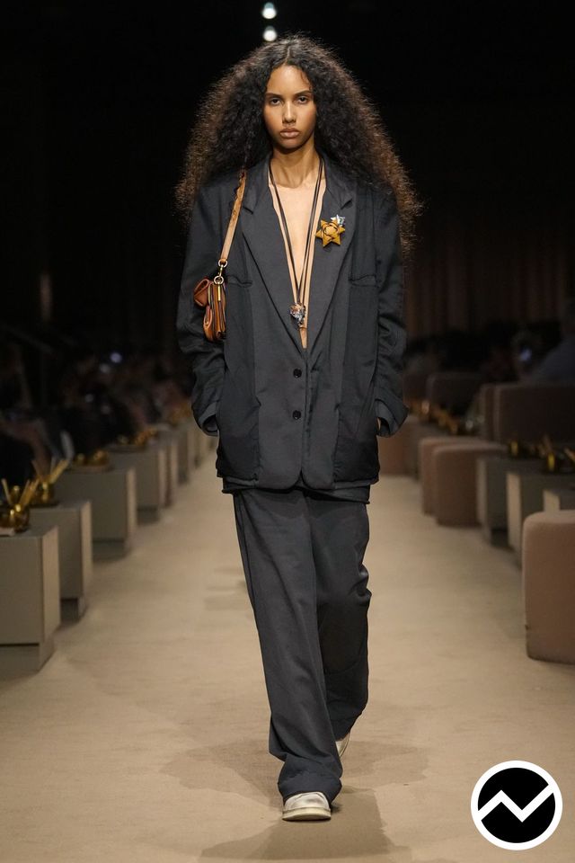 Coach, SS27 womenswear, Longline Jacket, look 25