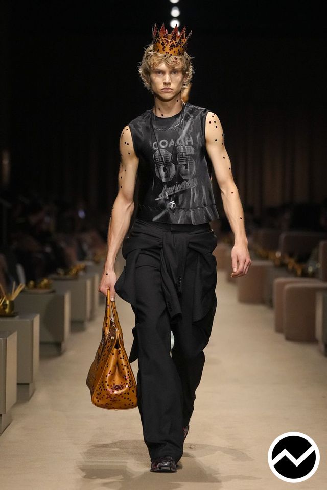 Coach, SS27 menswear, Sportcore, look 45